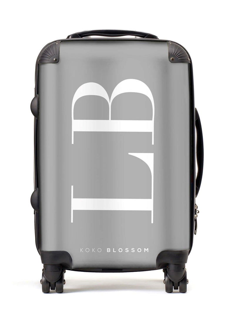Koko Blossom personalised initial suitcase large (British brand)