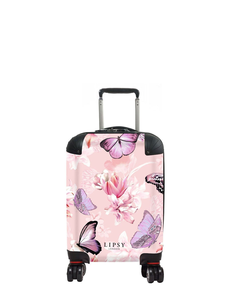 Lipsy butterfly suitcase personalised with initials - British product