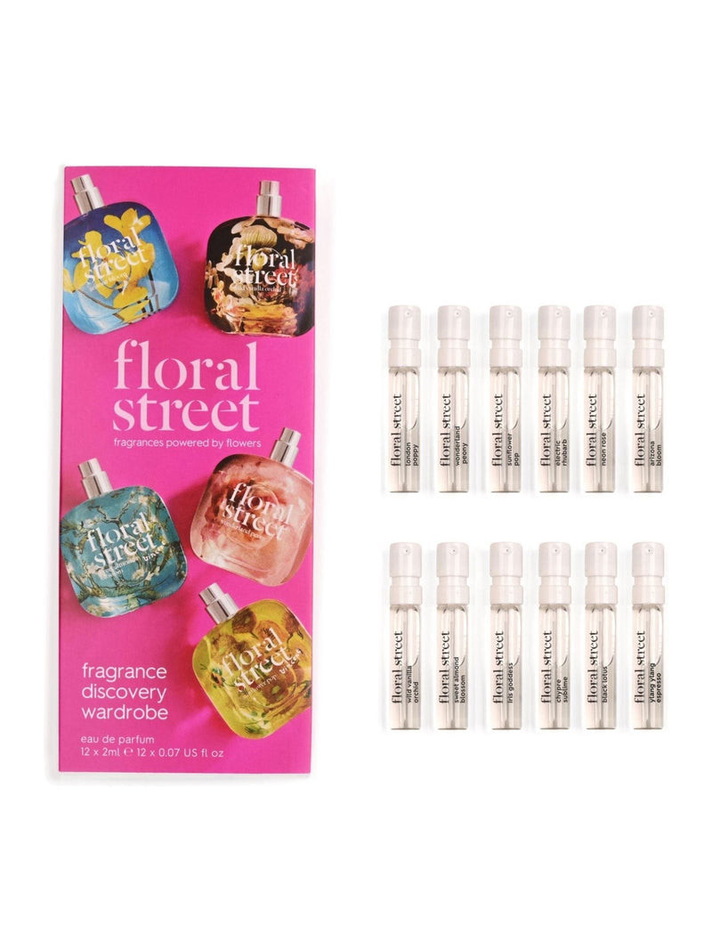 Floral Street Fragrance Discovery Wardrobe 12 x 2ml - British product