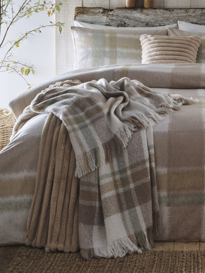 Next Appletree Verbier Blue Plush Bedspread 130 x 180 cm- Buy online at McGrocer