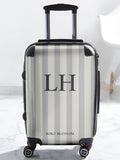 Koko Blossom Amalfi Stripe personalised suitcase - British product