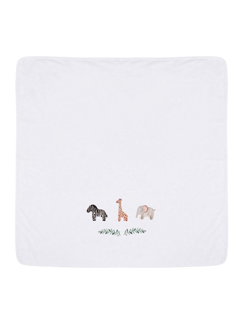 Koko Blossom personalised baby blanket 74x74cm - British product