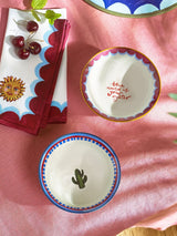 Next Eleanor Bowmer Set of 2 Electric Coast Cactus & Oyster Nibble Bowls- Buy online at McGrocer