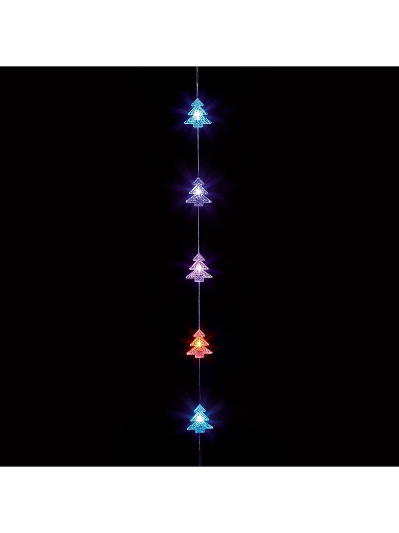 Premier Decorations rainbow tree LED curtain lights 1.2x1.2m (British brand)