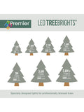 Premier Decorations Tree Brights 37.5m LED Christmas lights - British product