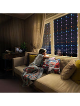 Next Premier Decorations Ltd Rainbow Stars Flexi Bright LED Star Curtain Lights 1.2m x 1.2m- Buy online at McGrocer