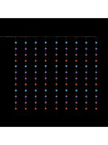 Premier Decorations Rainbow Star curtain lights 1.2m (British brand)