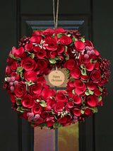 Next Dibor Personalised Christmas Wreath 35cm- Buy online at McGrocer