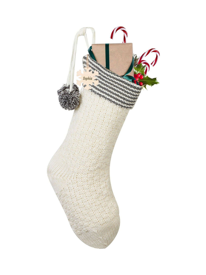 Dibor personalised Christmas stocking 48cm - British product