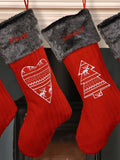 Dibor Christmas stocking personalised with name - British product
