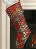 Dibor personalisable Christmas stocking 44x28cm - British product