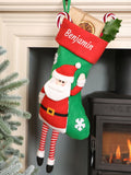 Dibor personalised Christmas stocking - British product
