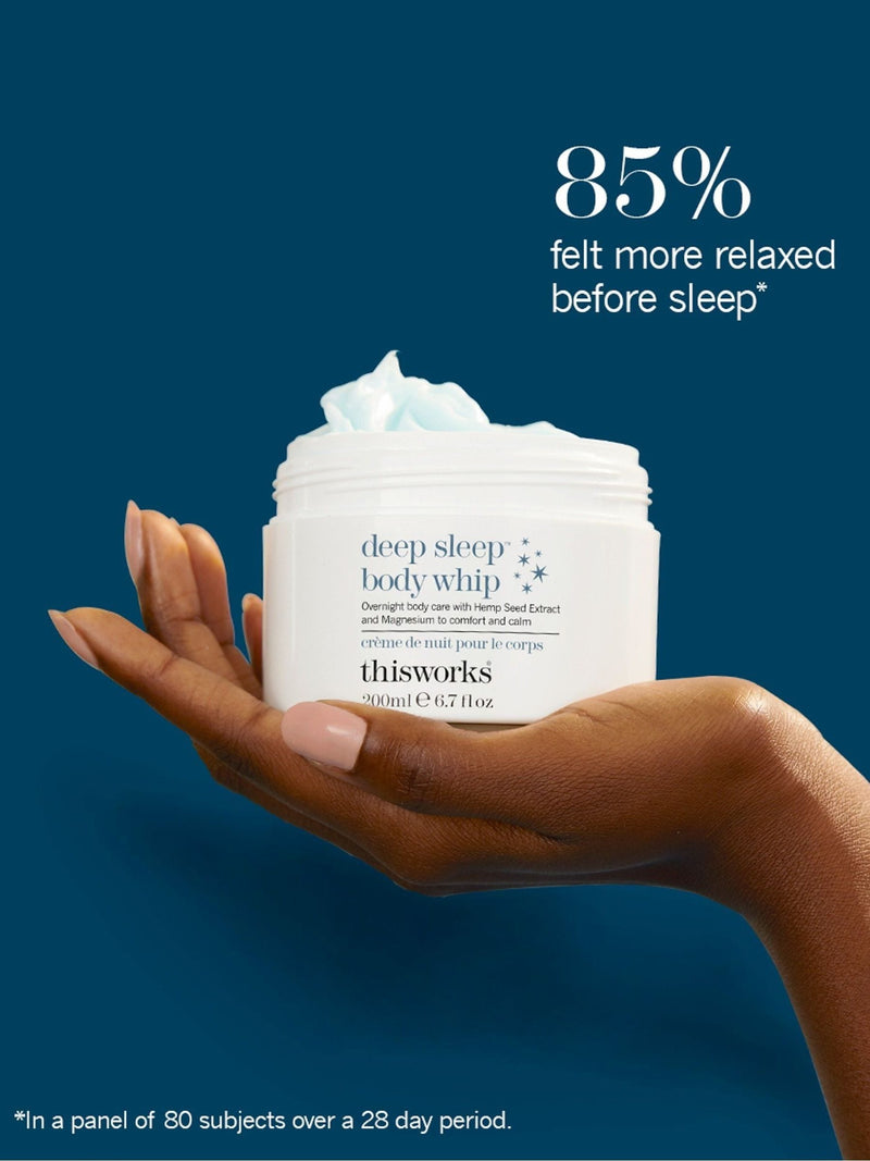 This Works Deep Sleep body whip 200ml (British brand)