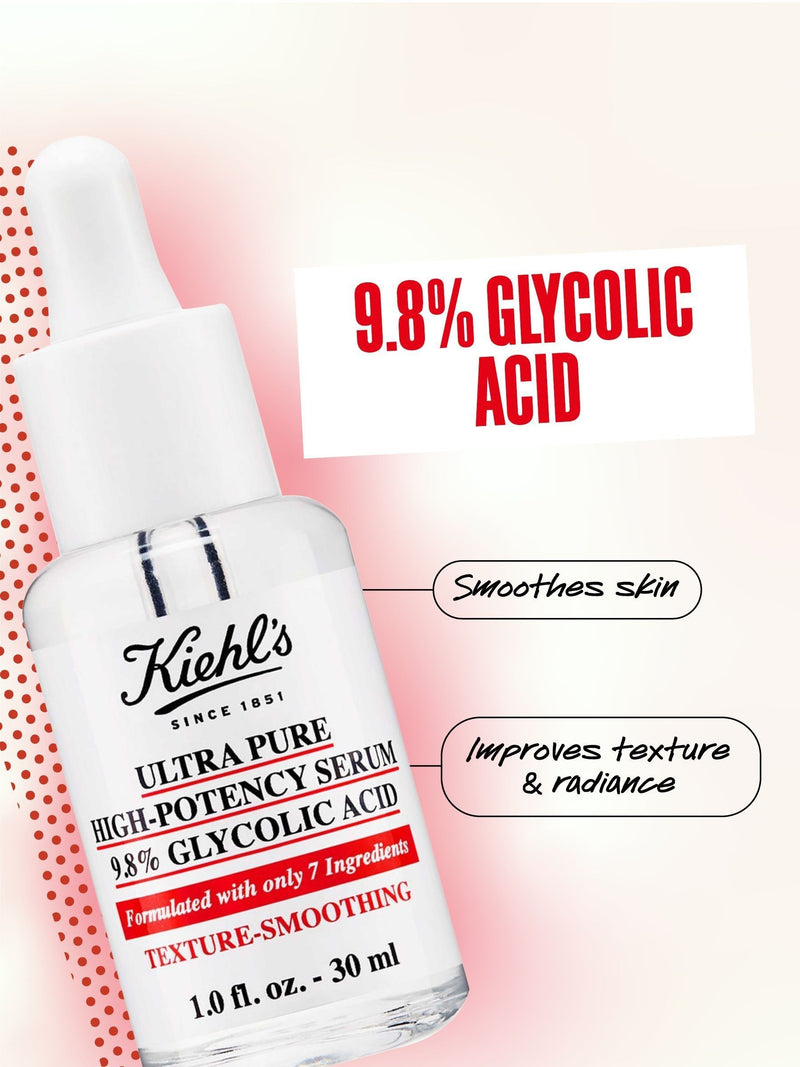 Kiehl's Ultra Pure High-Potency Serum Glycolic Acid 30ml, UK version