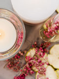 Stoneglow apple and pear blossom scented candle (British brand)