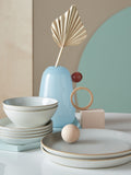 Denby Cream Impression 12-Piece Tableware Dinner Set