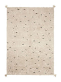 OYOY Living white dot rug 200x140cm, UK version