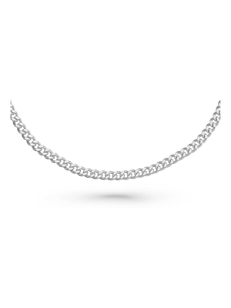 Beaverbrooks sterling silver curb bracelet 20cm - British product