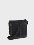 Osprey London Compass cross-body bag black, imported from the UK
