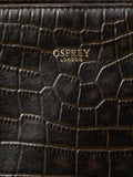 Osprey London Adaline leather work bag dark brown - British product