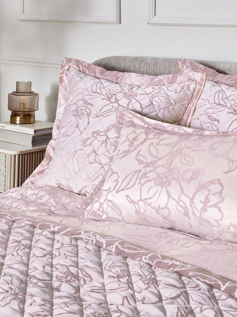 Lipsy floral jacquard pillowcase set of 2, imported from the UK
