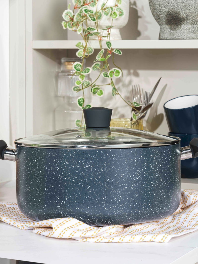 Russell Hobbs 5 Piece Blue Nightfall Stone Pan Set