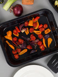 Russell Hobbs black roaster and chop 3 piece set, imported from the UK