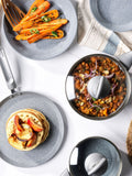 Salter grey marblestone 3 piece pan set (British brand)