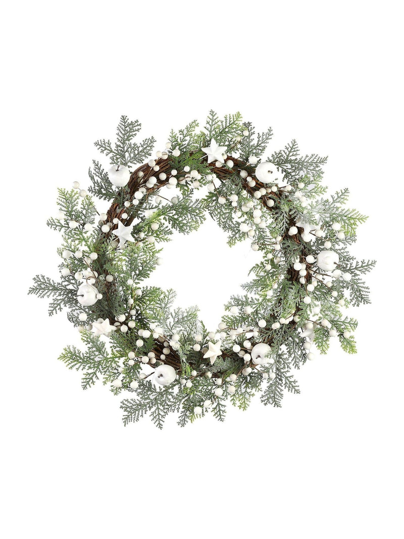 Dibor green winter orchard wreath 50cm, UK version