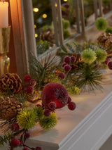 Next Dibor Red Candied Apple Garland- Buy online at McGrocer