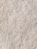 Furn Natural large beige faux fur cushion (British brand)