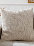 Wylder Natural Croft jacquard cushion, imported from the UK