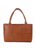LRM Goods personalised leather Lettie tote bag, imported from the UK
