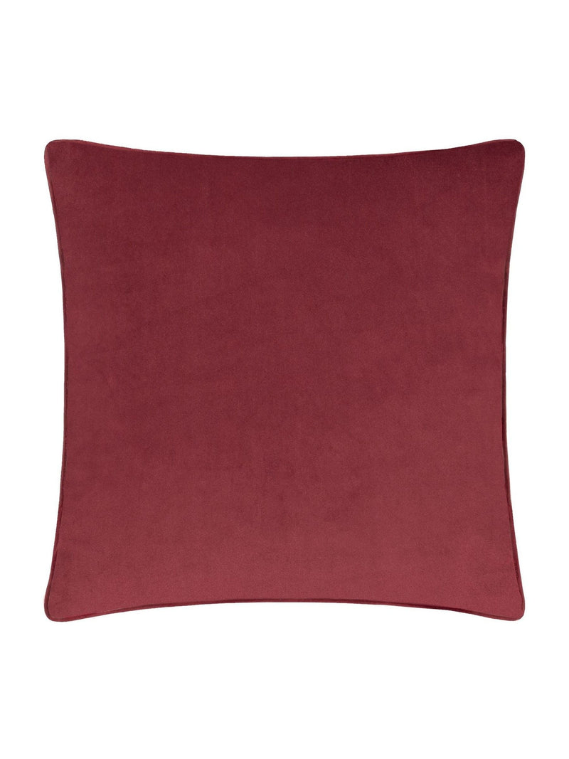 Furn Red Amor Eterno Velvet Cushion 45cm (British brand)