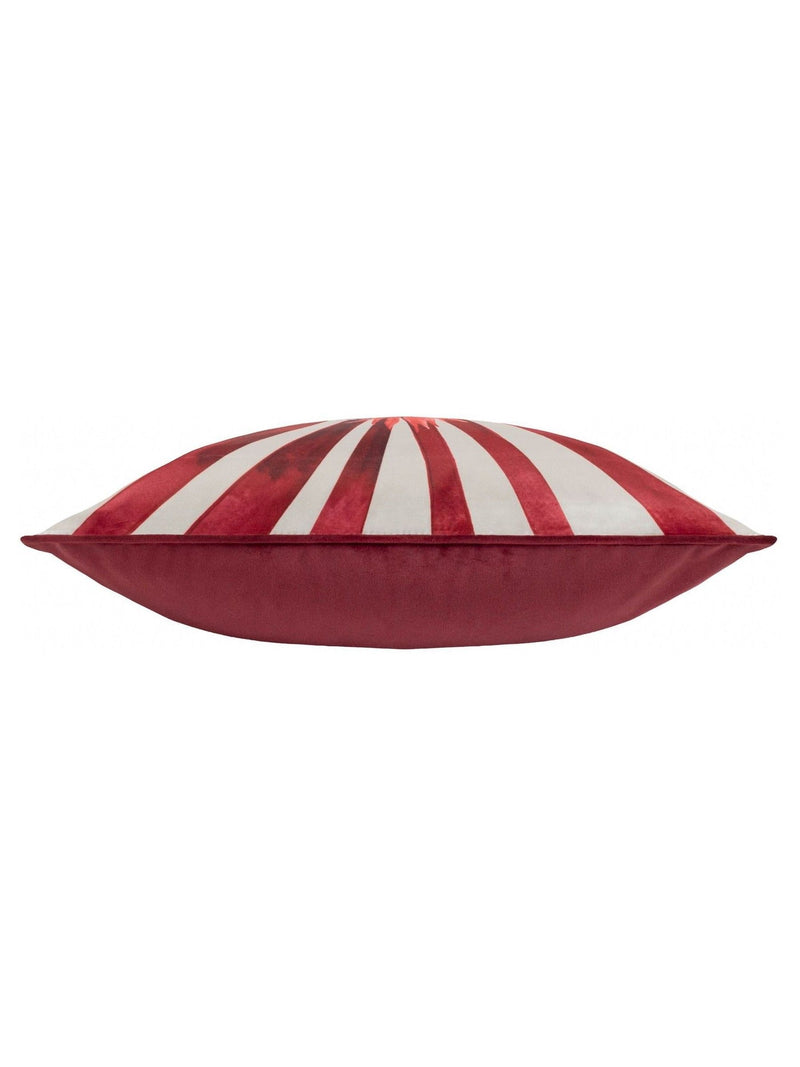 Furn Red Amor Eterno Velvet Cushion 45cm (British brand)