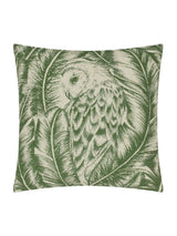 Next Wylder Green Albus Owl Jacquard Cushion 45cm x 45cm- Buy online at McGrocer