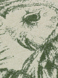 Wylder Green albus owl jacquard cushion, UK version