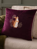 Furn Pineberry Forest embroidered cushion 45cm (British brand)