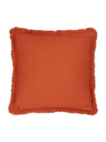 Paoletti embroidered ikat cushion 100% cotton, UK version