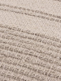 Yard Stone Larch woven tasselled cushion 45cm, imported from the UK