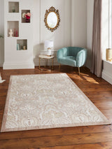 Next Laurence Llewelyn-Bowen Bronze Damask Rug- Buy online at McGrocer