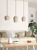Next Eglo Sand Cambaito Monochrome Steel Pendant Ceiling Light- Buy online at McGrocer