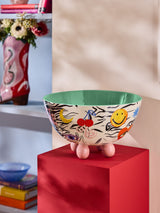 Next Eleanor Bowmer Multi Patterned Ceramic Bowl 18cm- Buy online at McGrocer