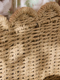 Jojo Maman Bébé natural scallop storage basket, UK version