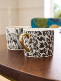 Clarke & Clarke Kisumu bone china mugs set of 2 - British product