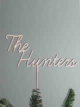 Next No Ordinary Gift Personalised Name Cut Out Wooden Christmas Tree Topper- Buy online at McGrocer