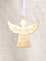 Next No Ordinary Gift Personalised Metallic Mirror Memorial Angel Christmas Decoration 7.5 x 7.5 cm- Buy online at McGrocer