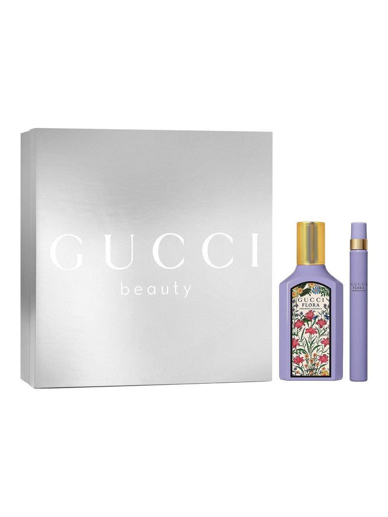 Gucci Flora Gorgeous Magnolia perfume gift set 50ml - British product
