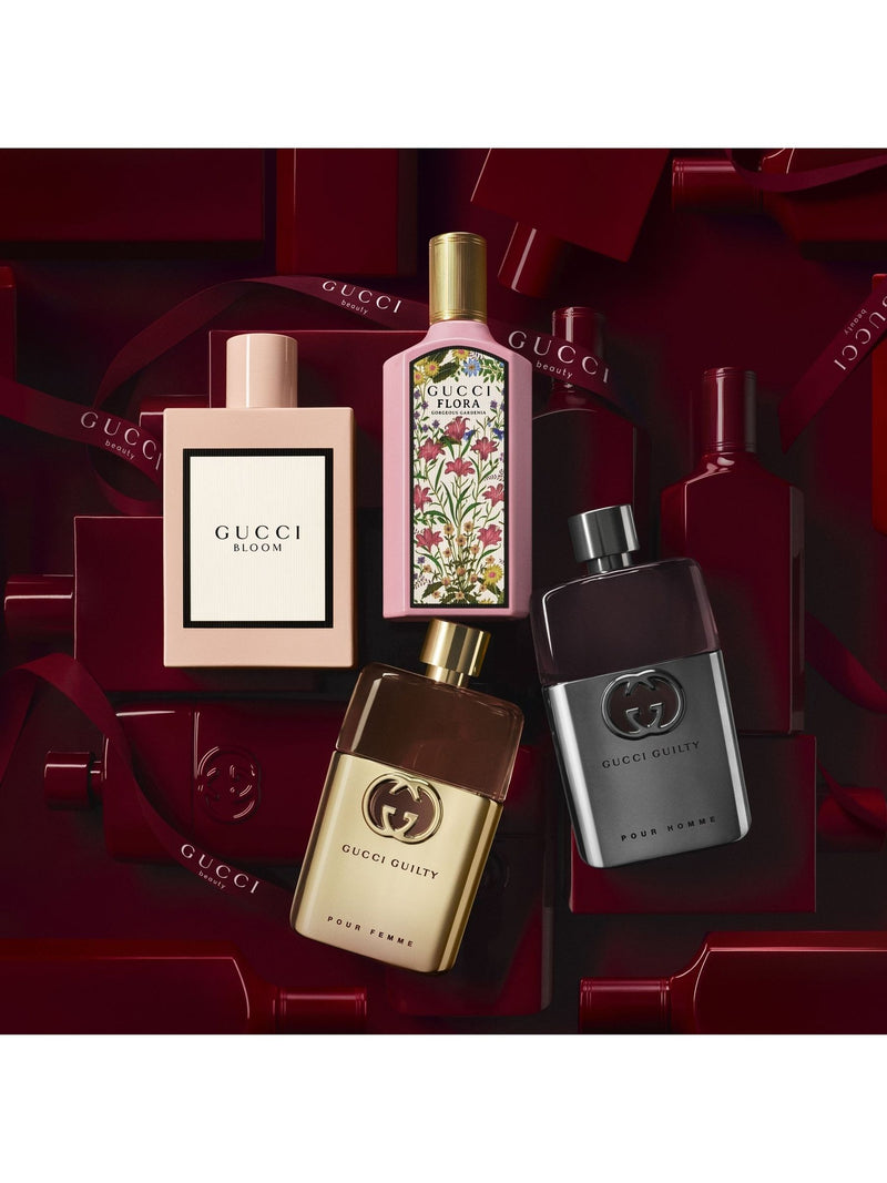 Gucci Flora Gorgeous Magnolia perfume gift set 50ml - British product
