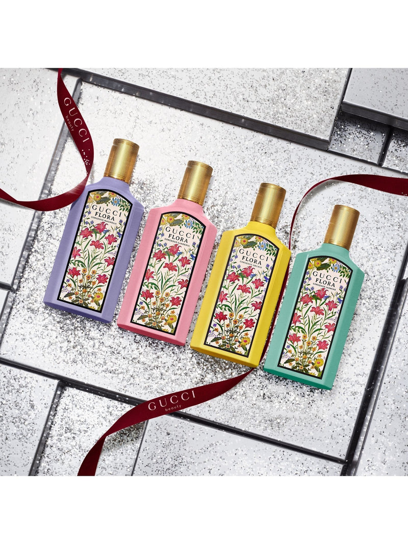 Gucci Flora Gorgeous Magnolia perfume gift set 50ml - British product